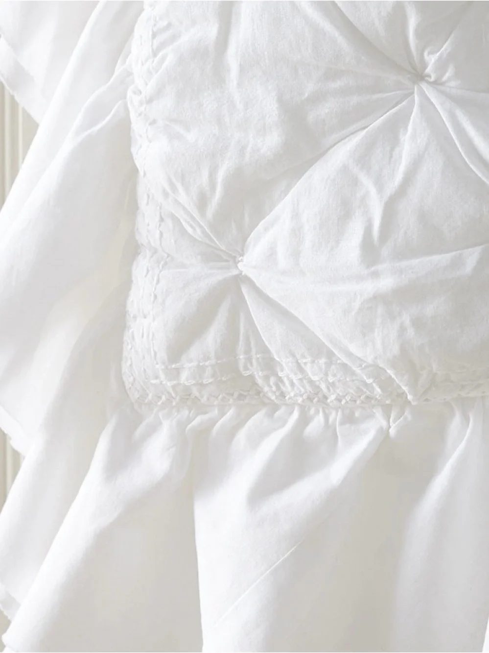Pottery Barn Kids Sadie Ruffle Baby Quilt
